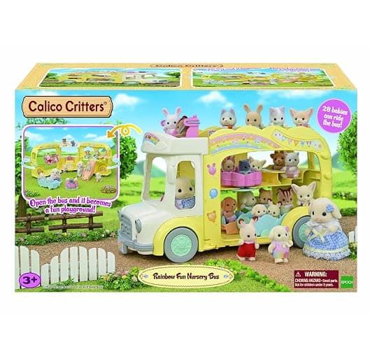 Calico Critters Rainbow Fun Nursery Bus thumbnail 4
