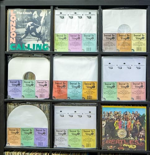 100 LP Sleeves Combo Pack - 50 Outer & 50 Inner Sleeves for 12" Vinyl Records - Protect Your Collection - Invest In Vinyl thumbnail 7
