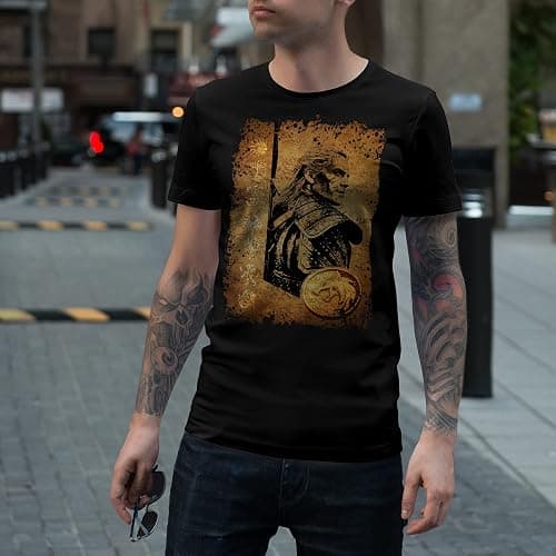 The Witcher Geralt Game and TV Series Adult T Shirt thumbnail 2