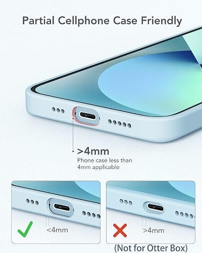 charmast Small Portable Charger for iPhone, Ultra-Compact 20W PD Fast Charging Power Bank 5000mAh, Mini Battery Pack for iPhone 14/14 Pro Max/13/13 Pro Max/12/12 Pro Max/11/XR/X/8/7/6 etc thumbnail 8
