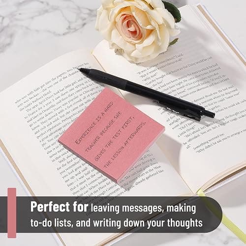 Mr. Pen- Sticky Notes, 3"x3", 12 Pads, 600 Sheets, Vintage Colors | Sticky Notes Bulk, Self-Stick Note Pads, Perfect for Office, School, Home, Study & Organization thumbnail 5