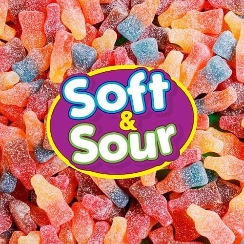 Haribo Sour Sodas Gummy Candy, 4.5 oz (Pack of 12) - Soft & Chewy Gummi Sweet Treats in Assorted Tangy Fruity Fusion Flavors, No Artificial Colors thumbnail 4
