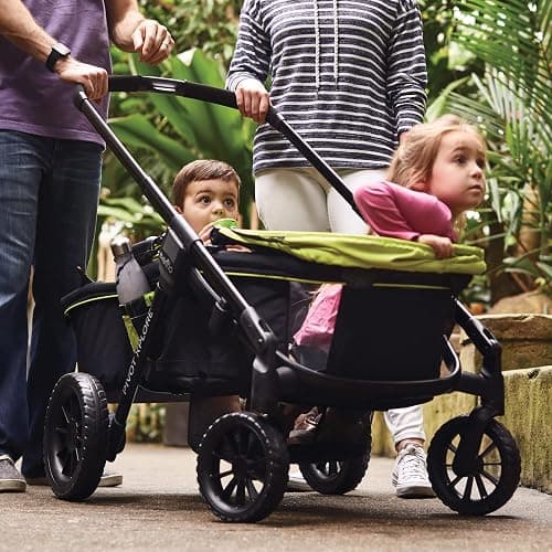 Evenflo Pivot Xplore All-Terrain Stroller Wagon (Wayfarer Black) thumbnail 9