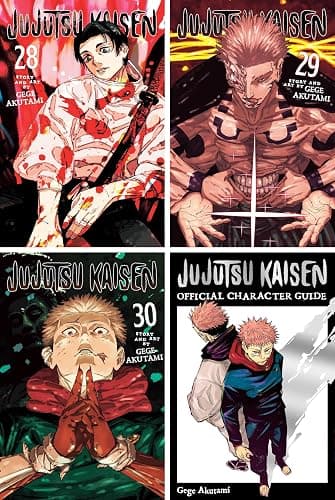 Jujutsu Kaisen Complete Collection (32 Books) Manga Series Set (Vol. 0-30 + Guide) thumbnail 9