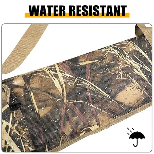 HUNTPAL 52" Soft Shotgun Case for Gun Rifle Storage and Transport, Water-Resistant Tactical Gun Bag with Zipper Closure, Adjustable Shoulder Strap, Carry Handle and External Accessory Pocket thumbnail 4