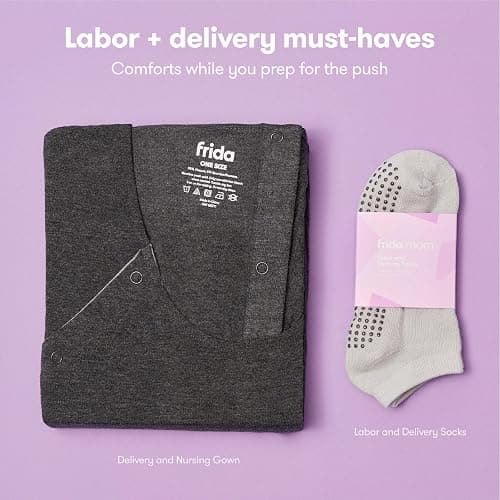 Frida Mom 30pc Pre-Packed Hospital & Diaper Bag Essentials Gift Set, Includes Labor, Postpartum, & Newborn Grooming Kit in One, Easy to Organize with Removable Toiletry Bags, & Suitcase Strap thumbnail 3