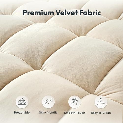FLEXISPOT XCT4 Pull Out Couch, 3-in-1 Sleeper Sofa Bed with Adjustable Backrest, Loveseat Sleeper with Pillows & Side Pockets, Convertible Futon Couch for Small Spaces Guest Room Apartment, Cream thumbnail 6