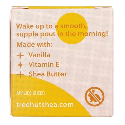 Tree Hut Vanilla Overnight Lip Mask, Deeply Hydrating Leave-On Treatment for Soft Lips, Self Care Essential, Holiday Gift & Stocking Stuffer, 6 oz thumbnail 2