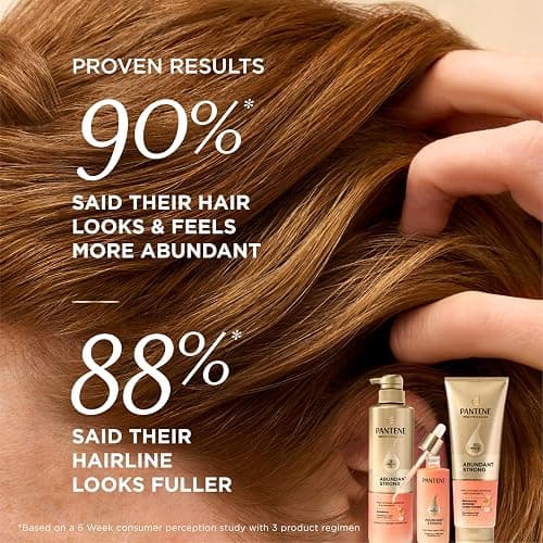 Pantene Abundant & Strong Daily Scalp Serum, Strengthens Scalp’s Hold on Roots, 2 oz thumbnail 6