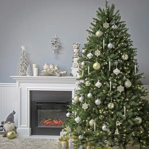 National Tree Company Artificial Full Christmas Tree, Green, Dunhill Fir, Includes Stand, 7.5 Feet thumbnail 6