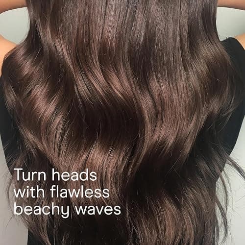 Conair Double Ceramic Tapered Curling Wand, Hair Wand Tapers 1¼ Inch to ¾ Inch to Produce Beachy Waves, 30 Heat Settings, For All Hair Types and Textures, White thumbnail 5