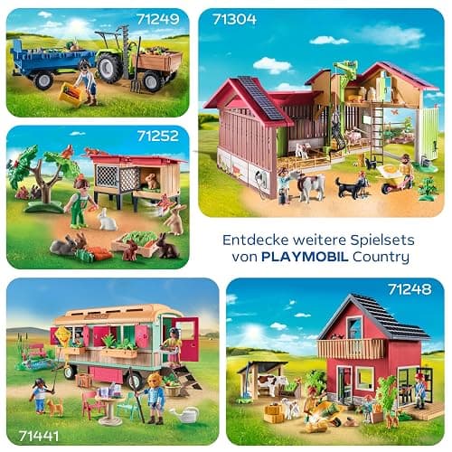 PLAYMOBIL | Country | Tierarzteinsatz bei den Eseln |Spielzeug für Kinder ab 4 Jahren | 71471 thumbnail 5
