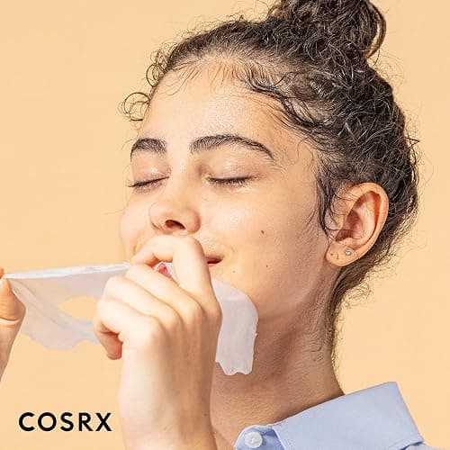 COSRX Snail Mucin Sheet Mask 10 EA with Snail Mucin Serum, Self Care, Face Masks for Dry, Sensitive Skin, Not Tested on Animals, No Parabens, No Sulfates, Korean Skin Care, Stocking Stuffers thumbnail 3