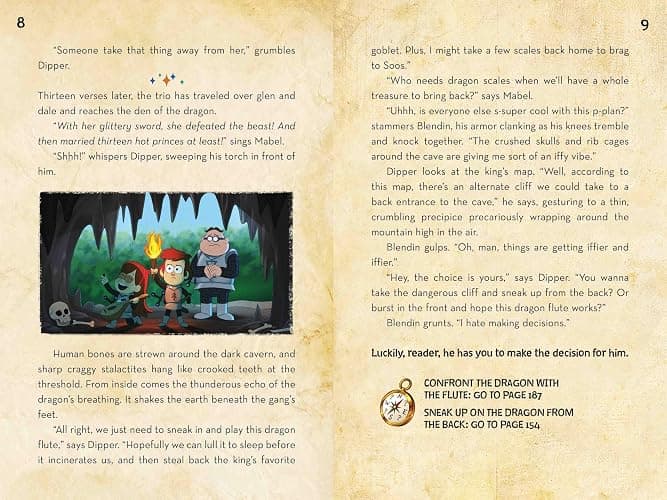 Gravity Falls:: Dipper and Mabel and the Curse of the Time Pirates' Treasure!: A Select Your Own Choose-Venture! thumbnail 6