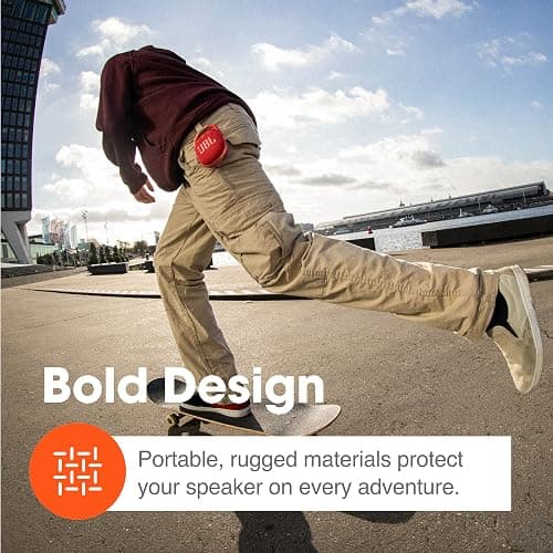 JBL Clip 4, Teal - Portable Bluetooth 5.1 Speaker - Up to 10 Hours of Play - Waterproof & Dust Resistant - Includes Noise & Echo-Canceling Speakerphone thumbnail 6