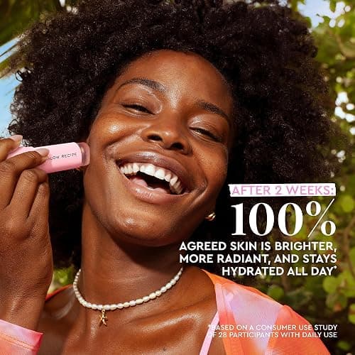 Glow Recipe Face Sunscreen Stick SPF 45 - Travel Size Roll On Korean Sunscreen with Hydrating Hyaluronic Acid & Niacinamide for a Dewy Glow - No White Cast (.58oz) thumbnail 6