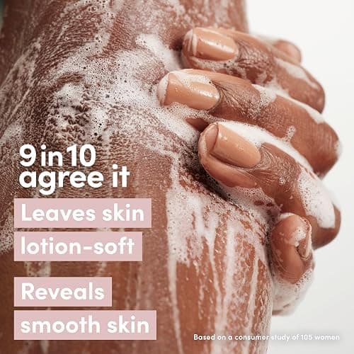 Dove Exfoliating Body Wash Melanin Even Tone Promotes Even Skin Tone 5% pro-ceramide serum with BHA 18.5 oz thumbnail 5