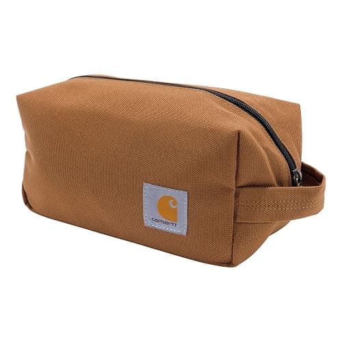 Carhartt Durable Travel Kit, Organize Essentials W/the Water Resistance Free Toiletry Bag - Image 1