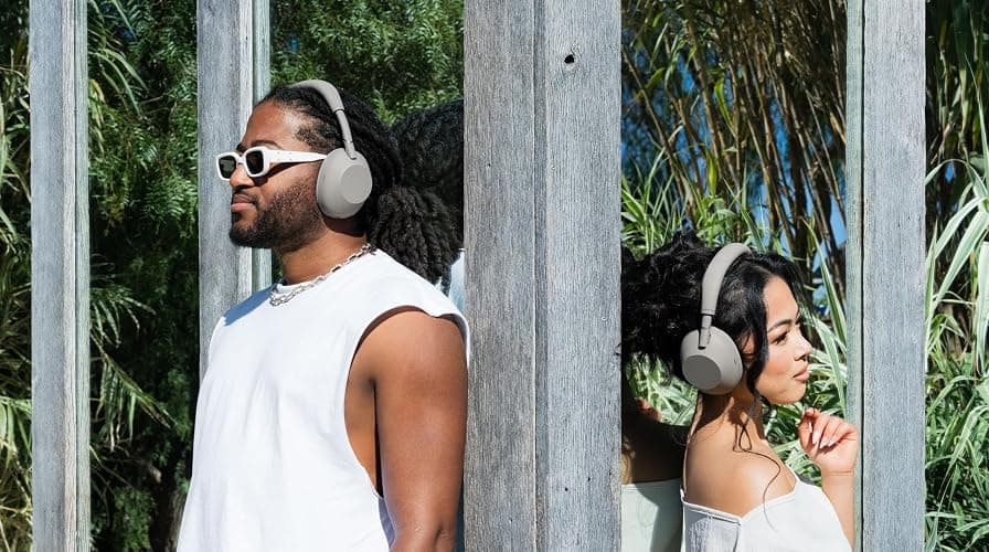 Sony WH-1000XM6 The Best Noise Cancelling Wireless Headphones, Sandstone | HD NC Processor QN3, 12 Microphones, Adaptive NC Optimizer, Mastered by Engineers, Studio-Quality, Up to 30 Hrs of Battery thumbnail 13