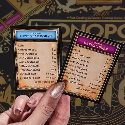 Monopoly Fourth Wing Edition Board Game for Adults | Officially Licensed Game Inspired by the Empyrean Series, Book 1 | 2-6 Players | Ages 17+ thumbnail 6