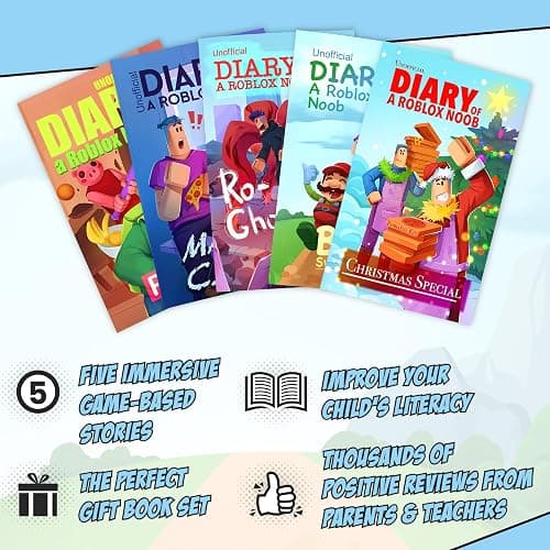 Diary of a Roblox Noob (Part 1): 5 Video Game Adventure Stories - Independent & Unofficial Roblox Series for Boys & Girls [paperback] thumbnail 8