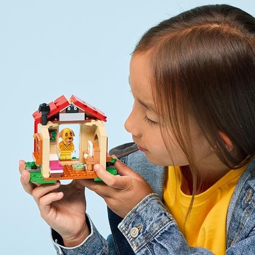 LEGO Animal Crossing Goldie’s Cozy House Building Toy - Pretend Play Set for Girls & Boys, Ages 6+ W/Dog Minifigure - Building Blocks Toy for Kids - Gift Idea for Birthdays & Video Game Fans - 77058 thumbnail 4