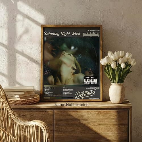 ZUKIY Saturday Night Wrist Deftones Dreamscape - Rock Poster Wall Art 8x10 Unframed - Metal Band Inspired Decor for Bedroom Studio Office - Emo Goth Aesthetic Tapestry Style Print for Music Lovers thumbnail 5