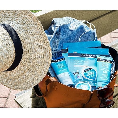 Neutrogena Hydro Boost Moisturizing & Hydrating 100% Hydrogel Sheet Mask, Face Mask for Dry Skin with Hyaluronic Acid, Gentle & Non-Comedogenic, 1 oz, 12 Pack thumbnail 3