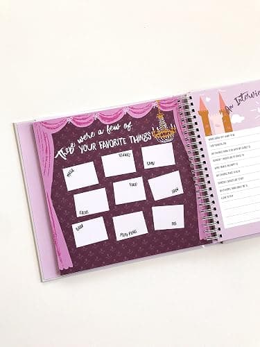 Lucy Darling The Little Years Toddler Baby Memory Book - Ages 1 to 6 Years Old Album For Baby Girl - Milestone Scrapbook To Record Precious Memories - Keepsake Record Book thumbnail 4
