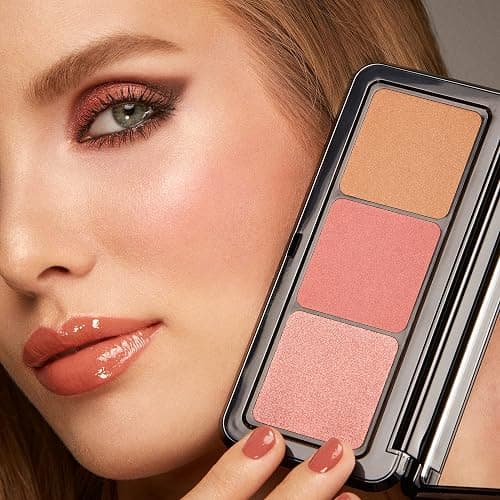 KIKO Milano Multi Finish Trio Blush & Bronzer Palette 01 | Gesichtspalette Mit 1 Bronzer Und 2 Rouges Mit Mattem Und Metallischem Finish thumbnail 3