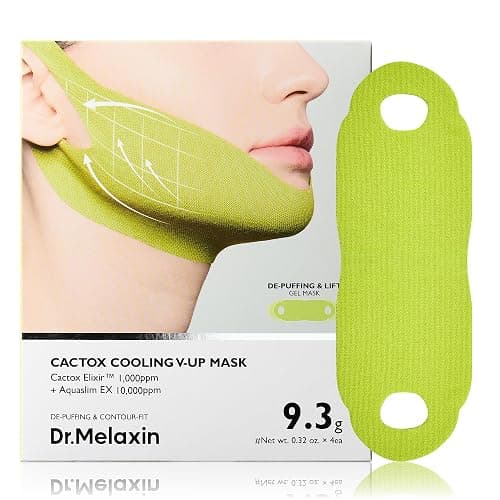 Dr.Melaxin CACTOX V-LIFTING MEWING BAND with Cactus Cooling Reduce Puffiness & Pore Tightening for Visible Pore Care Skin Repair - Image 1