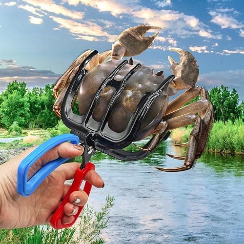 Mirfane 3 Claw Fish Gripper, 2026 Upgraded Metal Fishing Pliers Gripper, Multifuctional Fish Grippers for Fishing, Fish Grabber Tool for Most Freshwater Fish and Crab thumbnail 7