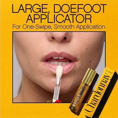 Vacation Chardonnay Lip Oil SPF 30, Sunscreen for Lips, Hydrating, Caramel Vanilla Flavored Lip Gloss, Clear Plumper, Non-Sticky Lip Balm, Vegan, 0.2 Fl. Oz. thumbnail 4