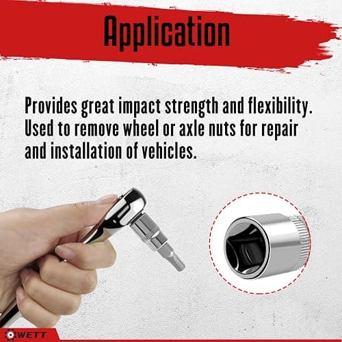 WETT Master Torx Bit Socket and External Torx Socket Set, 60-Piece 1/4", 3/8", 1/2" Drive E-Torx Sockets (E4-E24, T6-T70, TT6-TT70, TP8-TP60), S2 and CR-V Steel thumbnail 8
