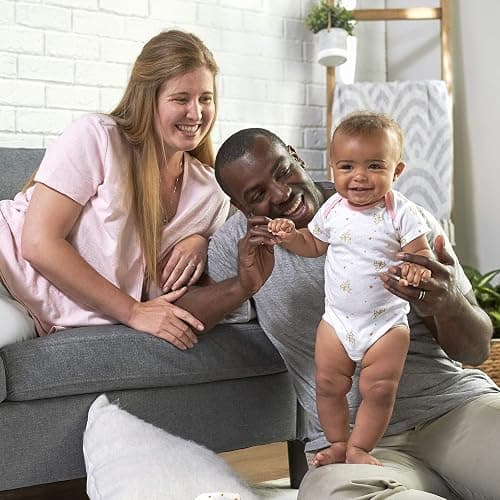 Gerber Unisex Baby 5-Pack Short-Sleeve Onesies thumbnail 8