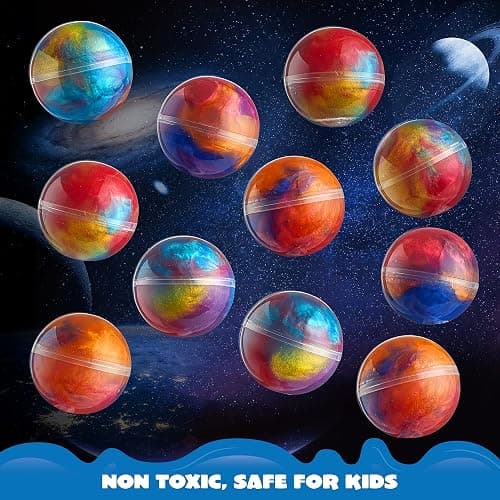JOYIN Slime Party Favors, 24 Pack Galaxy Slime Ball - Stretchy, Non-Sticky, Mess-Free, Stress Relief, and Safe - Toys for Girls and Boys - Classroom Reward, Party Supplies thumbnail 6
