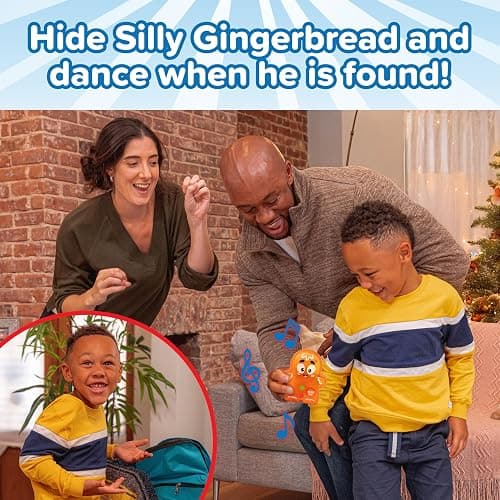 WHAT DO YOU MEME? Silly Poopy & Friends™ Hide & Seek Gingerbread™ by Relatable, The Kid-Friendly Hide & Seek Game, Kids Games, Includes 1 Silly Gingerbread, Ideal, or Stocking Stuffers for Toddlers thumbnail 3