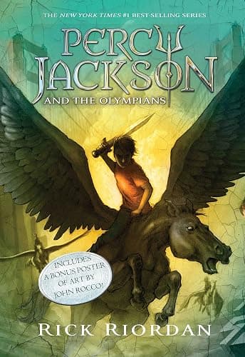 Percy Jackson and the Olympians 5 Book Paperback Boxed Set (w/poster) - Product Bundle thumbnail 2
