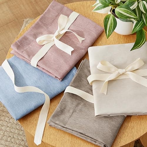 Bedsure Full Comforter Set - Khaki Soft Bedding for All Seasons, Cationic Dyed Bed Set, 3 Pieces, 1 Full Size Comforter (82"x86") and 2 Pillow Shams (20"x26"+2") thumbnail 9