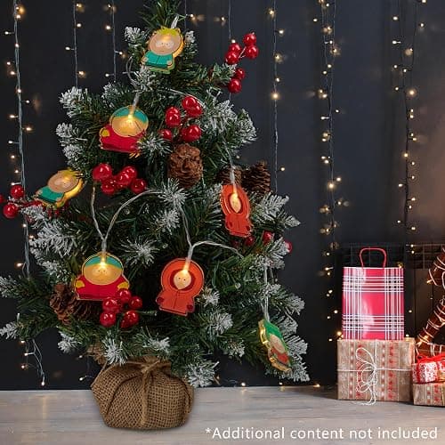 South Park LED String Lights 10 pcs, Funny Fairy Lights 1.65m, Indoor Bedroom Decor Accessories thumbnail 3