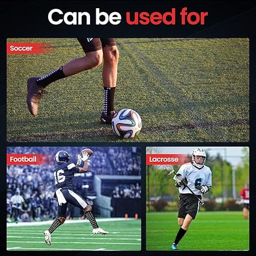 MediCaptain Lite - Protective Athletic Grip Sock with Metatarsal Padding Foot Protection, Anti-Slip Grip Pads, Non Slip Socks thumbnail 3