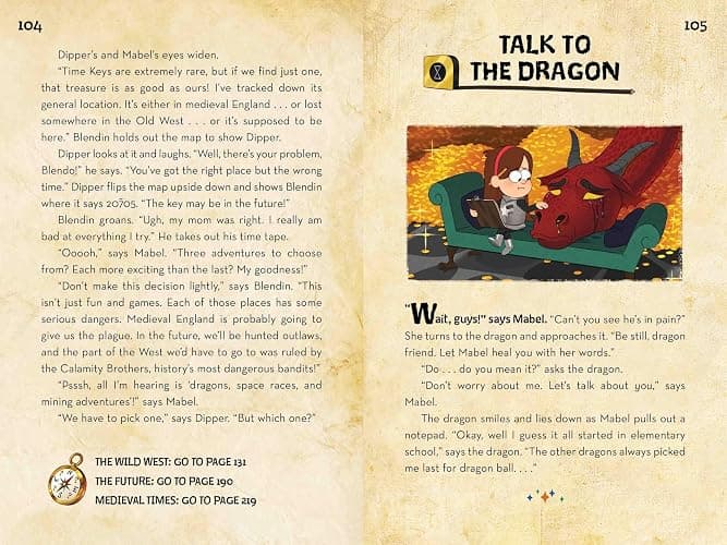 Gravity Falls:: Dipper and Mabel and the Curse of the Time Pirates' Treasure!: A Select Your Own Choose-Venture! thumbnail 5