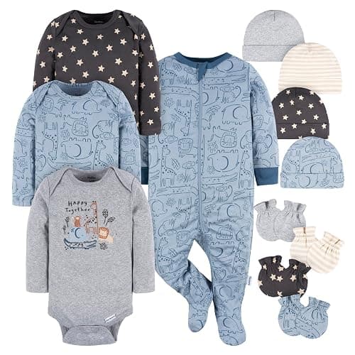 Gerber baby-girls Boys and Girls 12 Piece Layette Gift Set - Image 1