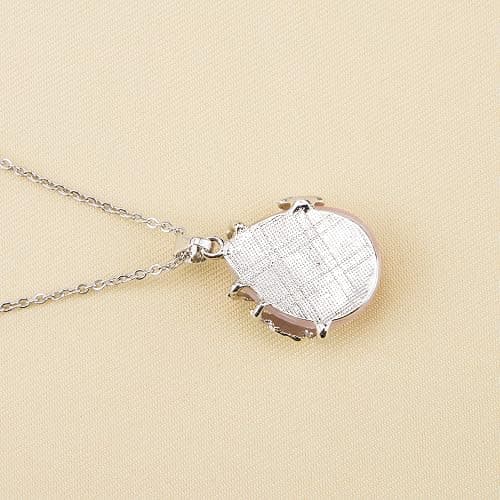 Bivei Crystal Butterfly Necklaces for Women | Rose Quartz Wire Wrap Gemstone Chakra Pendant Gifts Jewelry for Women Men thumbnail 5