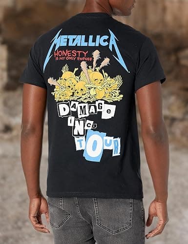 Metallica Men's Metallica Damage Inc Tour T-Shirt thumbnail 3