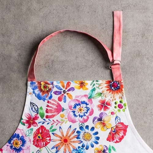 Maison d' Hermine 100% Cotton Apron for women with Pocket Kitchen Chef Apron for Men Cooking Gardening Server Waitress thumbnail 7
