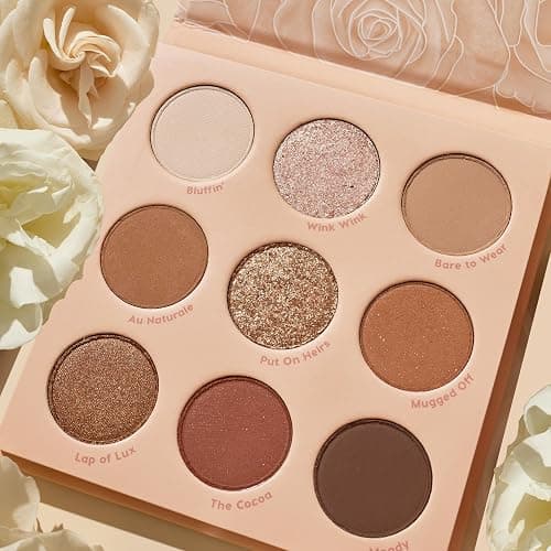 ColourPop Nude Mood Eyeshadow Palette - Brown & Copper Palette with Metallic and Matte Finishes - High-Pigment Eye Makeup with a Long-Wearing Formula (0.3 oz) thumbnail 5