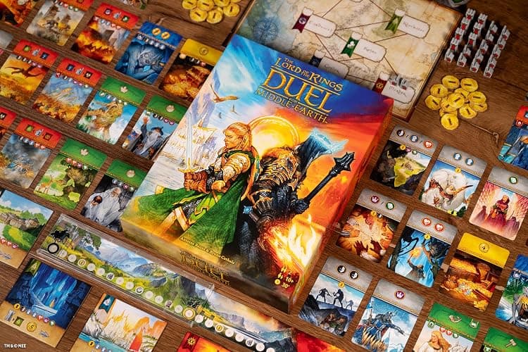 Asmodee The Lord of The Rings: Duel for Middle-Earth Board Game - Epic Strategy Game of Power and Conquest for Kids and Adults, Ages 10+, 2 Players, 30 Minute Playtime thumbnail 4