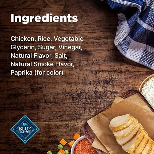 Blue Buffalo Nudges Jerky Cuts Dog Treats, Made in the USA with Natural Ingredients, Chicken & Duck, 16-oz Bag thumbnail 5