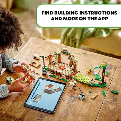LEGO Super Mario Donkey Kong's Tree House Expansion Set - Building Toys for Boys & Girls, Ages 8+ Years - Pretend Play Toy Figures & Playsets - Gifts for Kids - 71424 thumbnail 7